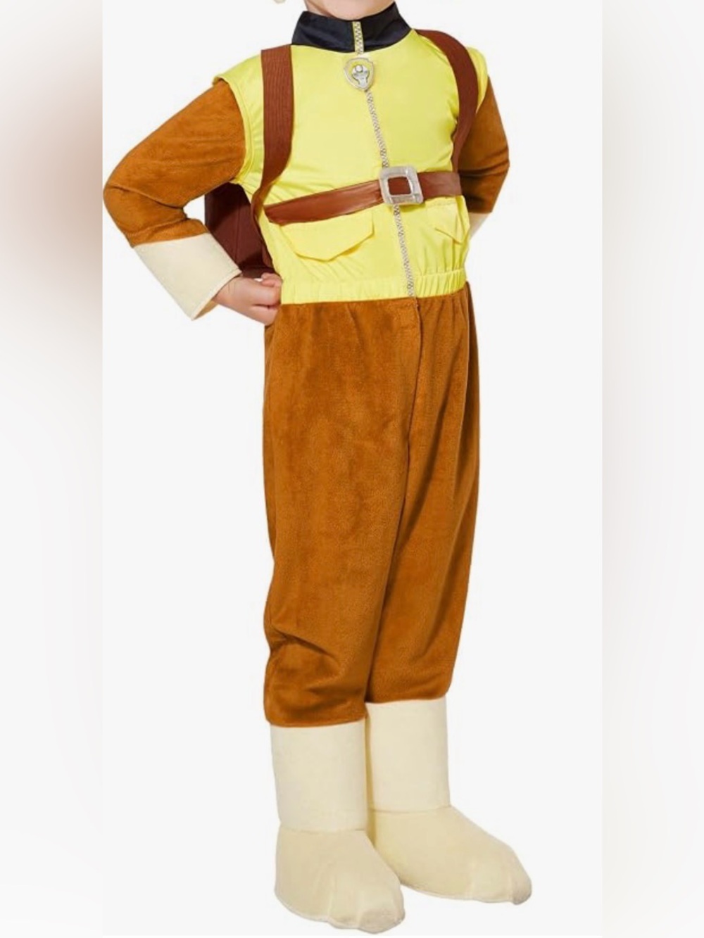 Spirit Halloween PAW Patrol Toddler Rubble Costume Officialy Licensed Small 6-6X